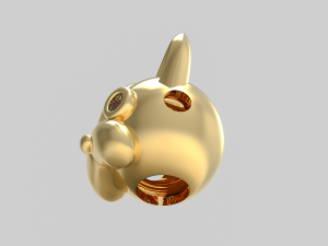 DOG CHARM 3D 模型