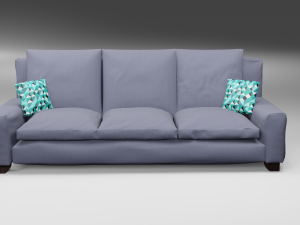 Realistic Sofa Modelo 3D