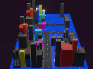Skyscraper Building Low Poly Assets Low-poly 3D Model