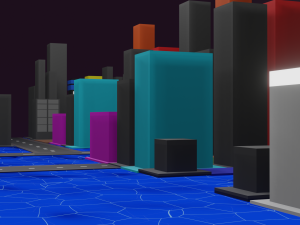 Skyscraper Building Low Poly Assets Low-poly 3D Model