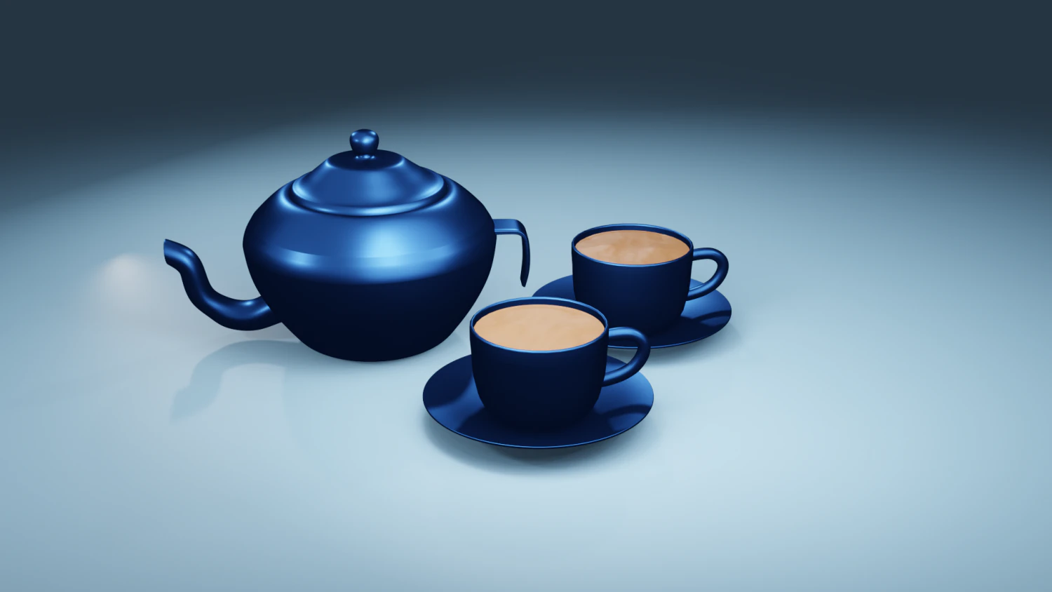 Traditional Indian Kettle with Tea 3D Model .c4d .max .obj .3ds .fbx .stl .blend