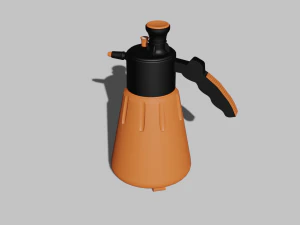 Bah&ccedil;e Oyunu Varlıkları İ&ccedil;in El P&uuml;sk&uuml;rt&uuml;c&uuml; 3D Model