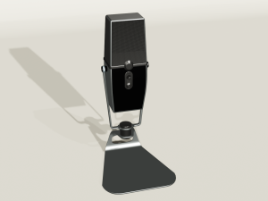 Microphone 3D Model