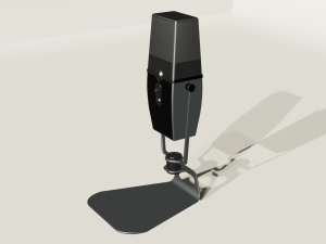 Microphone Modèle 3D
