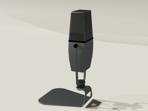 Microphone Modèle 3D