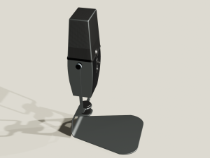 Microphone Modèle 3D