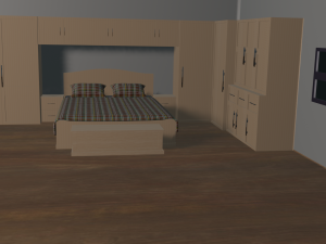 Double Bed 3D Model