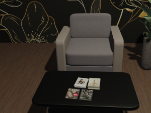 Office Chairs and Table 3Dモデル