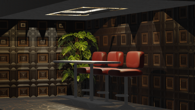 Bar Scene 3D मॉडल .c4d .max .obj .3ds .fbx .stl .blend 