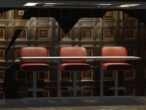 Bar Scene 3D मॉडल