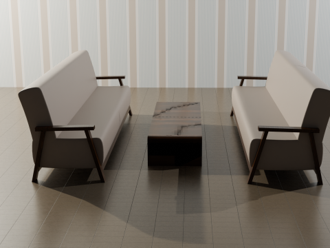 Chair and Tables Collection Modèle 3D