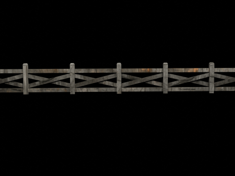 Fence Collection 3Dモデル