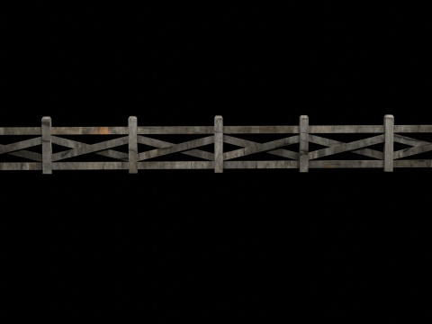 Fence Collection 3Dモデル