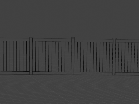 Fence Collection 3Dモデル