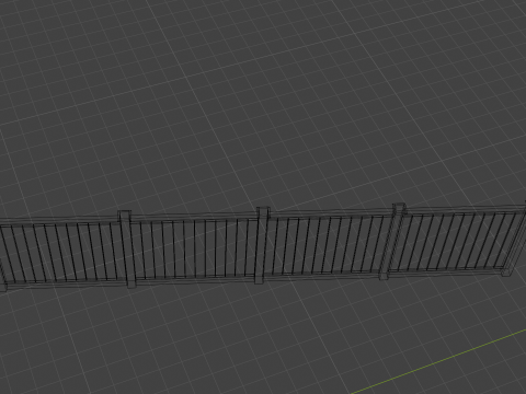 Fence Collection 3Dモデル
