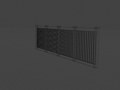 Fence Collection 3Dモデル