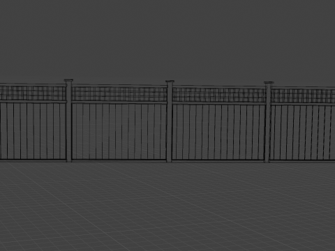 Fence Collection 3Dモデル