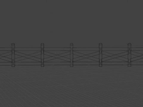 Fence Collection 3Dモデル