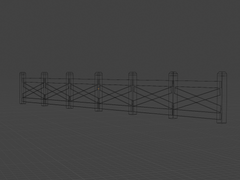 Fence Collection 3Dモデル