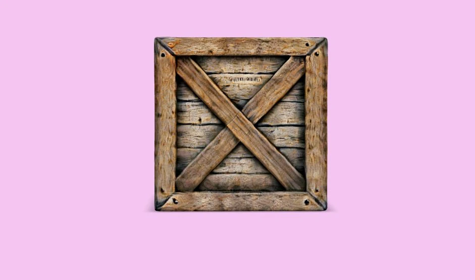 나무 상자 3D 모델 .c4d .max .obj .3ds .fbx .stl .blend 