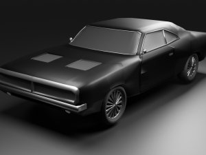 DODGE CHARGER 3D 모델