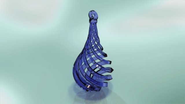 Ornament N2 3D Model .c4d .max .obj .3ds .fbx .stl .blend 