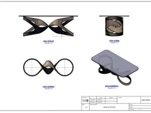 Center Table 3D Model