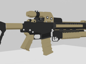 Weapon 3D Model