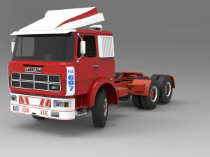 フィアット 697 トラック 1-20 スケール 3Dプリントモデル