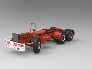 Fiat 697 truck 1-20 scale Modello di stampa 3D