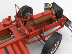 Fiat 697 truck 1-20 scale Modello di stampa 3D