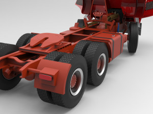 Fiat 697 truck 1-20 scale Modello di stampa 3D