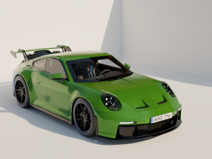 Porshe 922 gt3 Modèle 3D