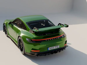 Porshe 922 gt3 3D Model