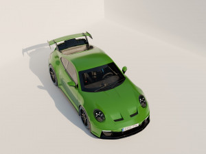 Porshe 922 gt3 Modello 3D