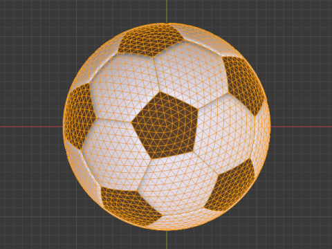 Soccer ball 3D Model