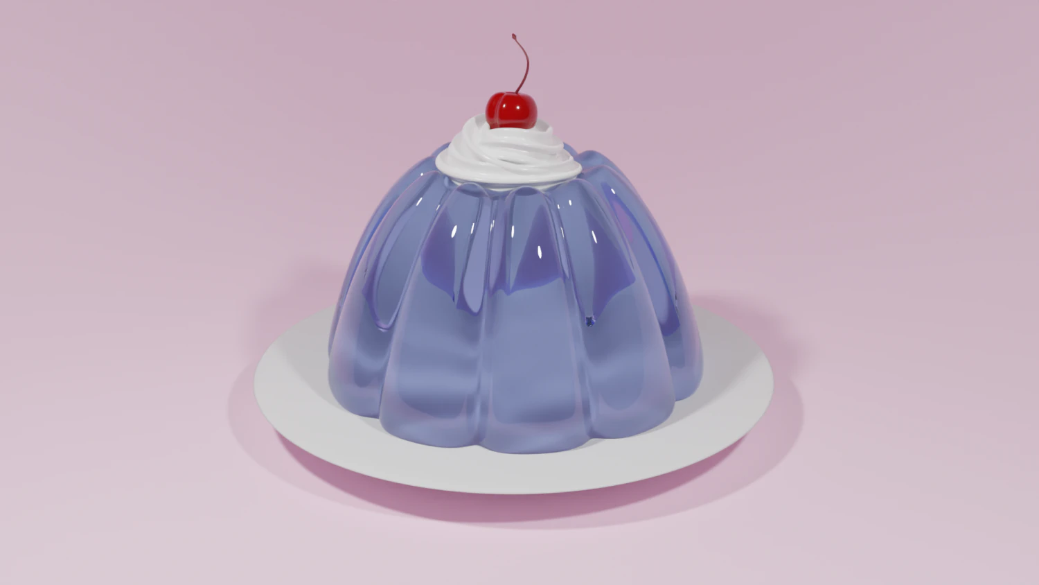 Jello 3D Model .c4d .max .obj .3ds .fbx .stl .blend 