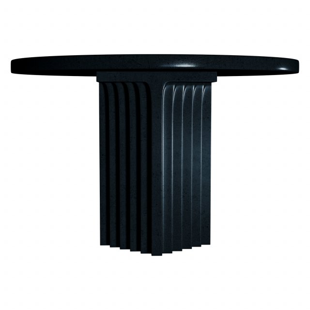 Arc Dining Table - Coffee Model 3D .c4d .max .obj .3ds .fbx .stl .blend 