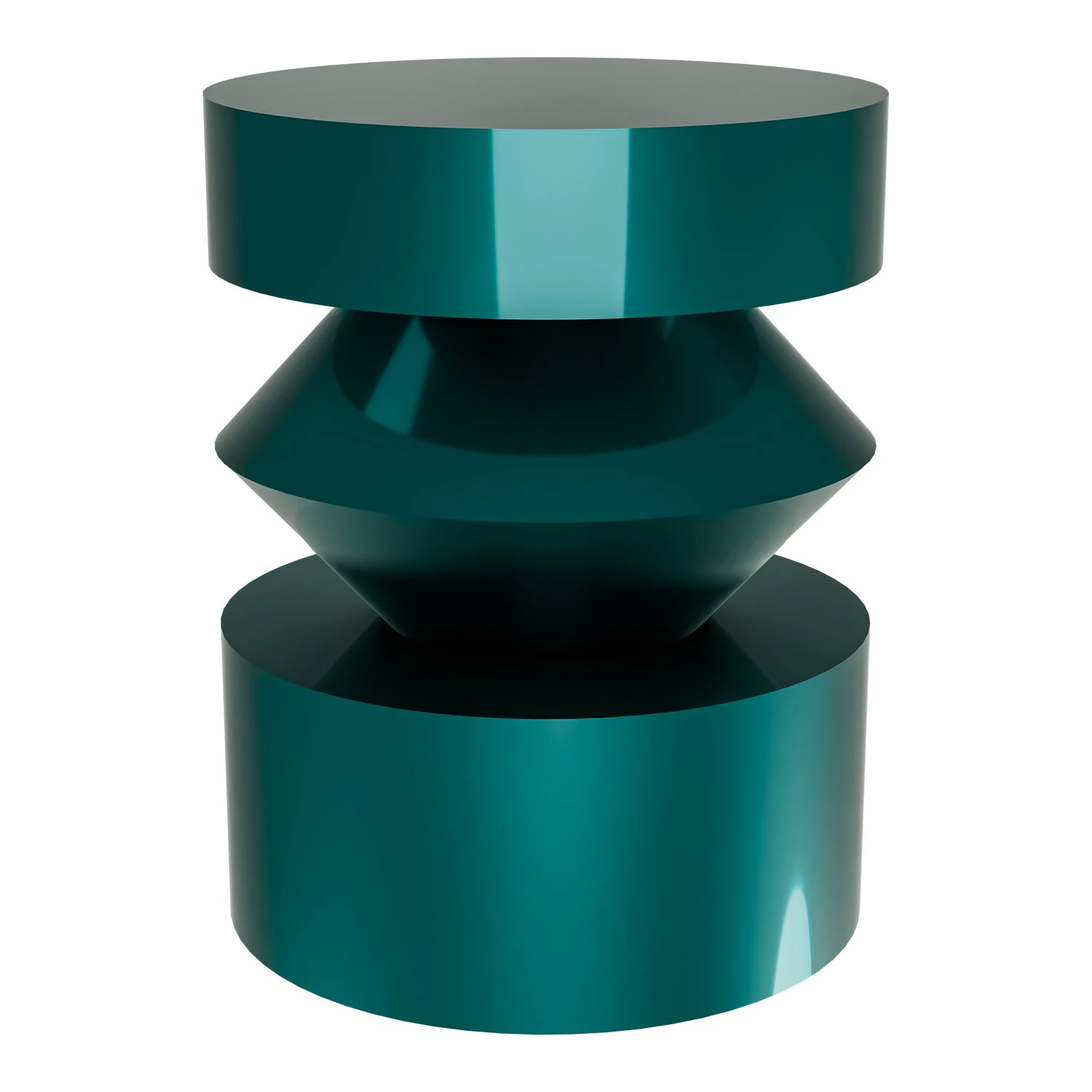 Coffee table Ingvild dark turquoise 3D Model .c4d .max .obj .3ds .fbx .stl .blend 