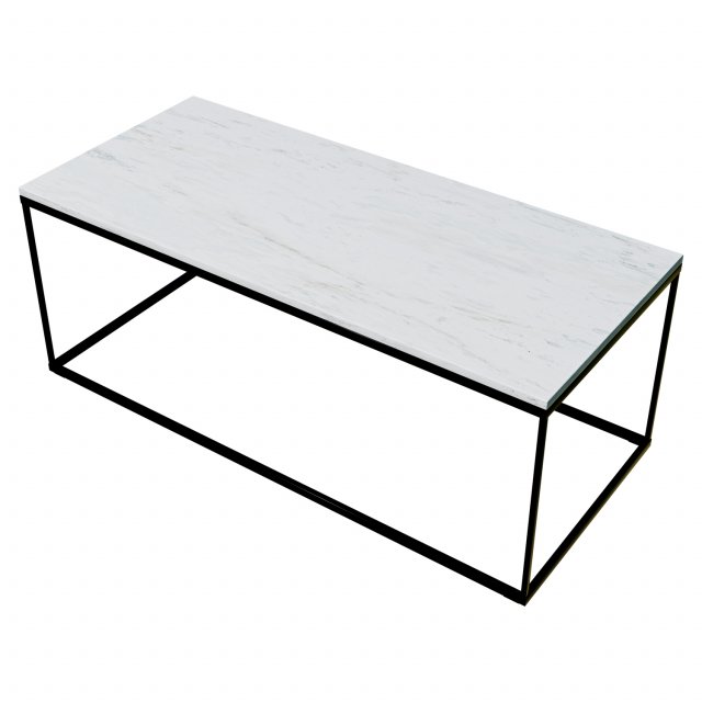 Coffee table Mayen white-black Modello 3D .c4d .max .obj .3ds .fbx .stl .blend