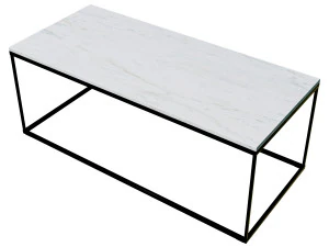 咖啡桌 Mayen 白色-黑色 3D 模型