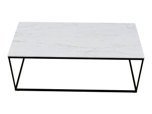 Coffee table Mayen white-black Modello 3D