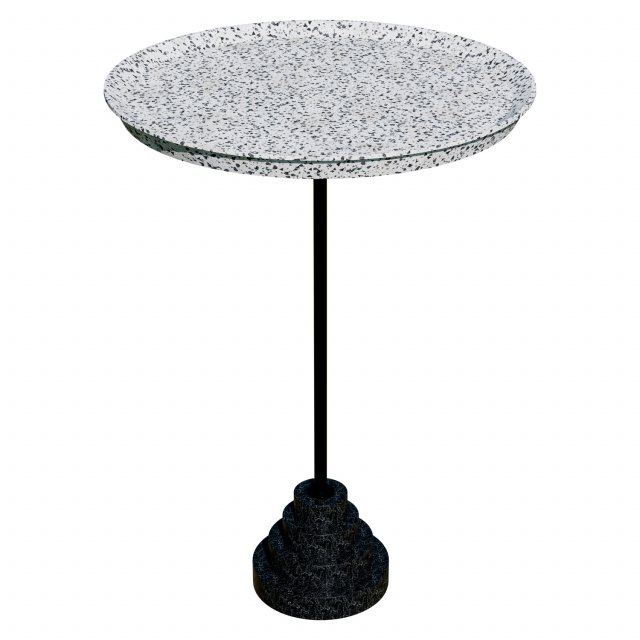 Sustainable collection coffee table greyblack 3D Model .c4d .max .obj .3ds .fbx .stl .blend 