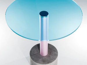 Sehpa Kenarı pembe 3D Model