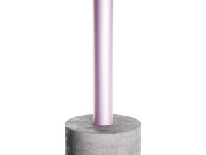 Coffee table Hem pink Modèle 3D