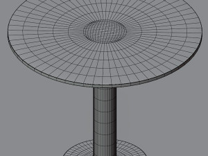 Coffee table Hem pink Modèle 3D