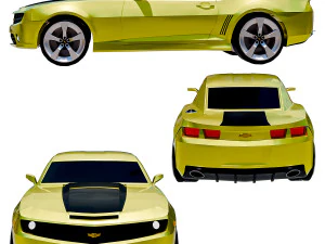 Chevtolet Camaro 2009 3D Model