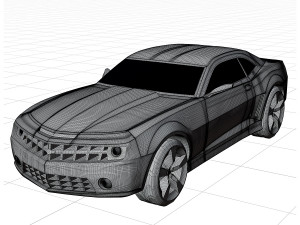Chevtolet Camaro 2009 Modèle 3D