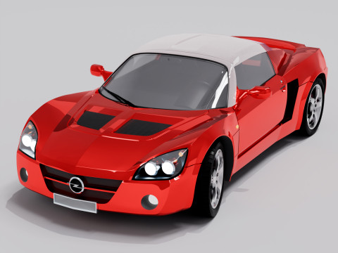 Opel Speedster 2005 Model 3D