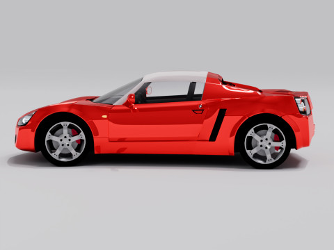 Opel Speedster 2005 3D-Modell